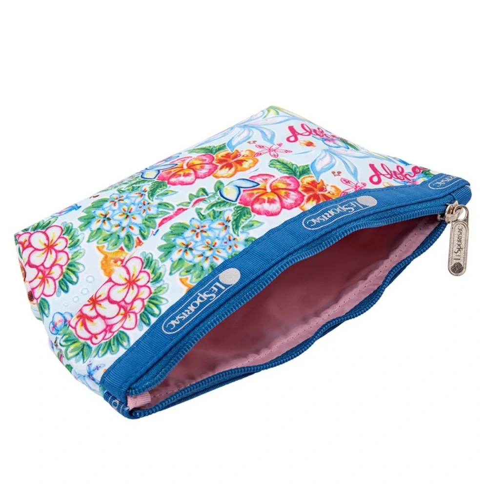 LeSportsac Heroocca JuJuBe Blue Floral Pouch